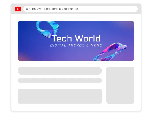 YouTube Banners
